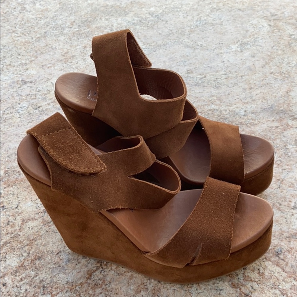 Pedro Garcia brown suede